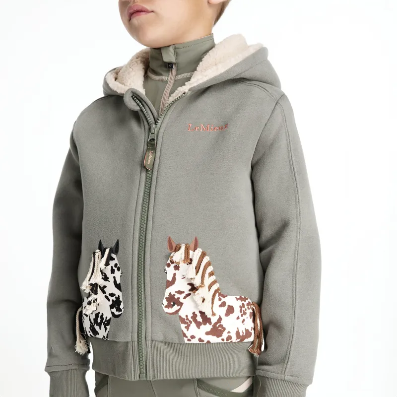 LeMieux Mini Charlie Pony Hoodie - Rosemary-4