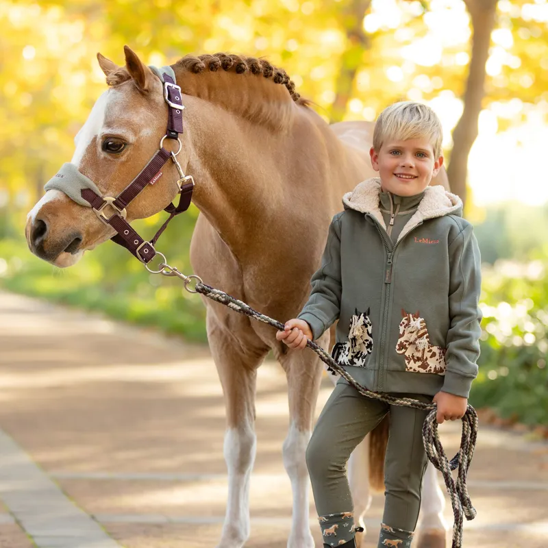 LeMieux Mini Charlie Pony Hoodie - Rosemary-1
