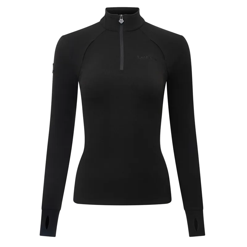 LeMieux Ladies Frances Quarter Zip Fleece - Black