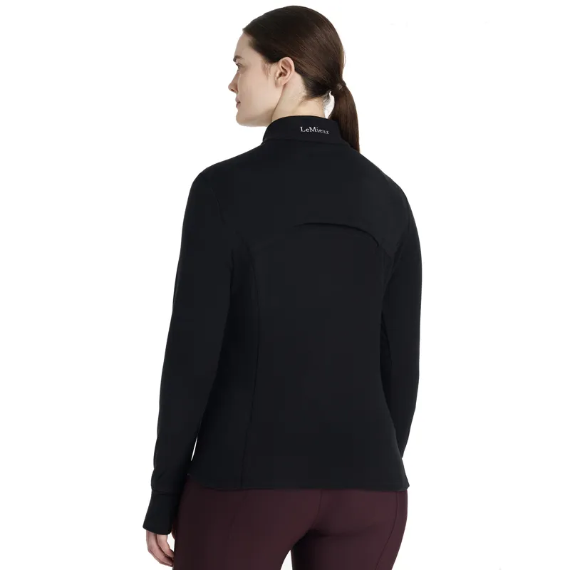 LeMieux Ladies Frances Quarter Zip Fleece - Black-2
