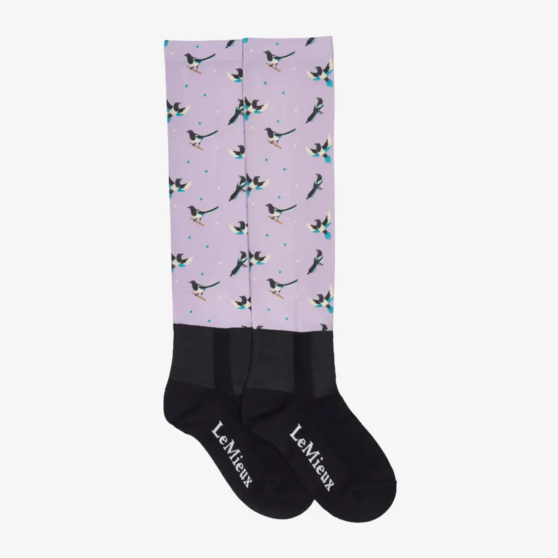 LeMieux Footsie Socks - Lucky Magpie-1
