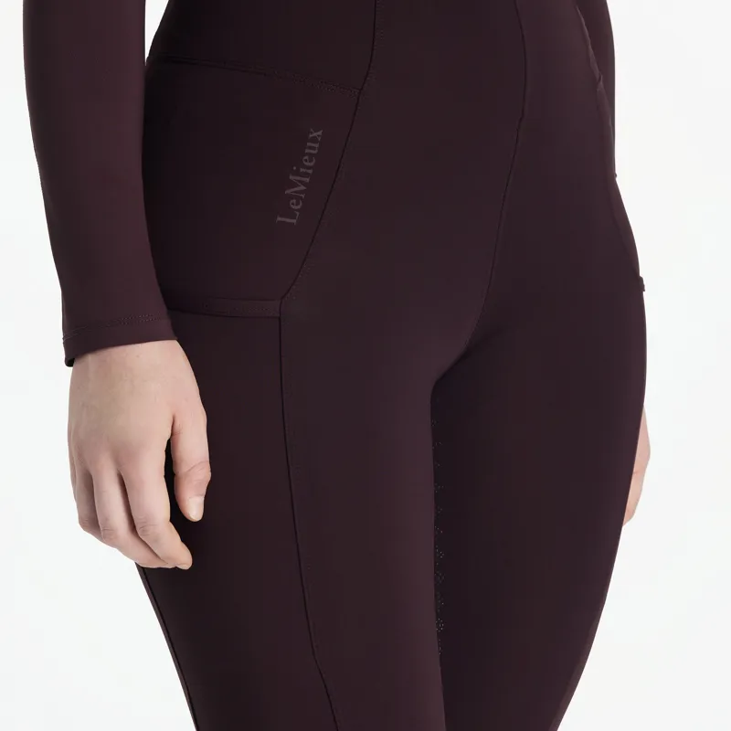 LeMieux Naomi Pull On Breeches - Damson-3