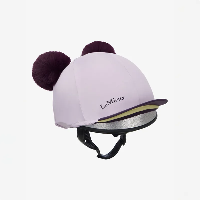 LeMieux Mini Double Pom Hat Silk - Lilac