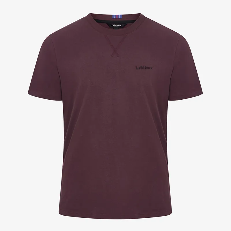 LeMieux Mens T-Shirt - Damson
