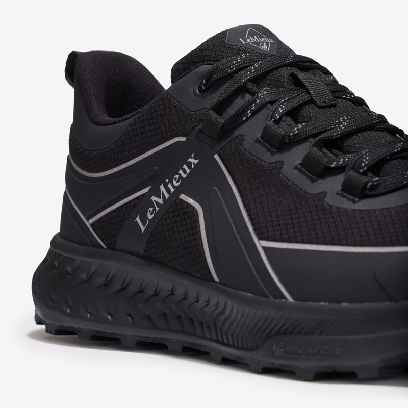 LeMieux Mens Trax Viva Waterproof Trainer - Black-6