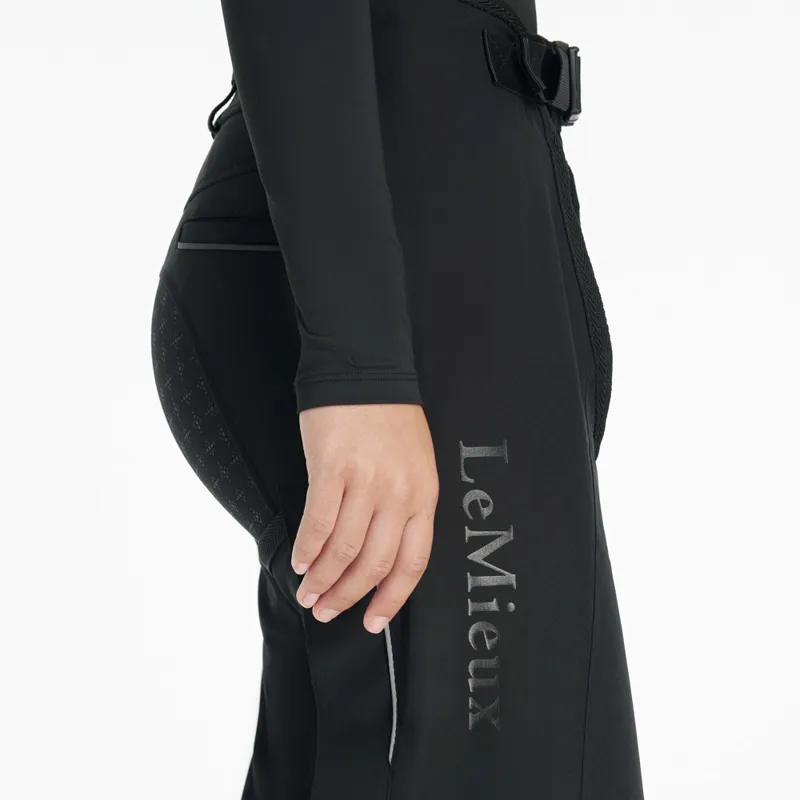 LeMieux Young Rider Stormwear Waterproof Chaps - Black-2