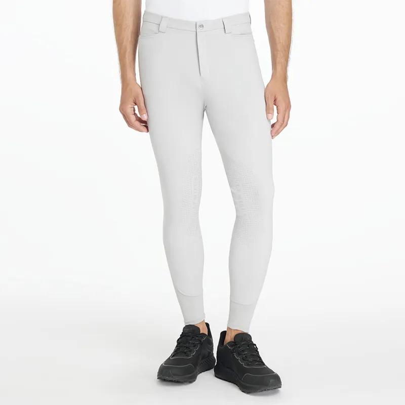 LeMieux Mens Sports Breeches - Light Grey