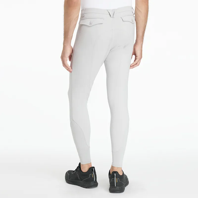 LeMieux Mens Sports Breeches - Light Grey-1