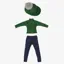 LeMieux Toy Rider Outfit - Hunter Green