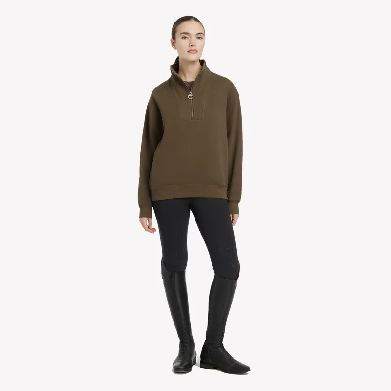 LeMieux Keira Quarter Neck Sweat - Alpine-5