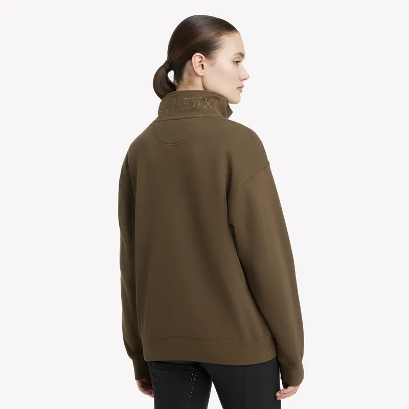 LeMieux Keira Quarter Neck Sweat - Alpine-4