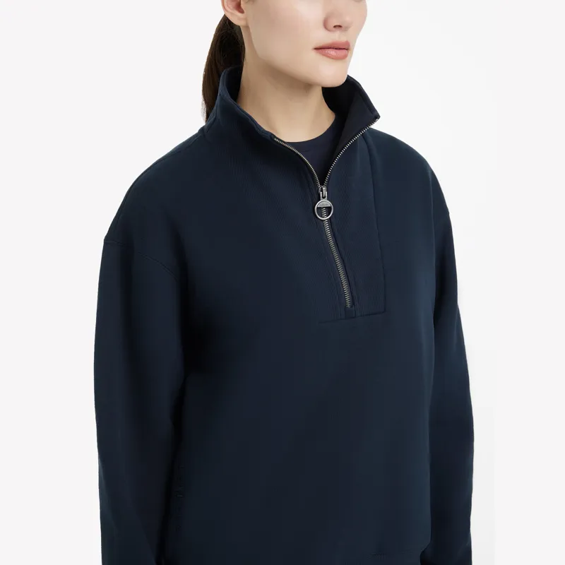 LeMieux Keira Quarter Neck Sweat - Navy-2