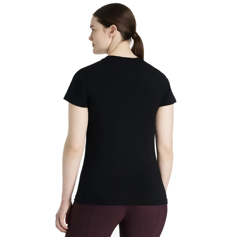 LeMieux Ladies Classique Sparkle T-shirt - Black-2