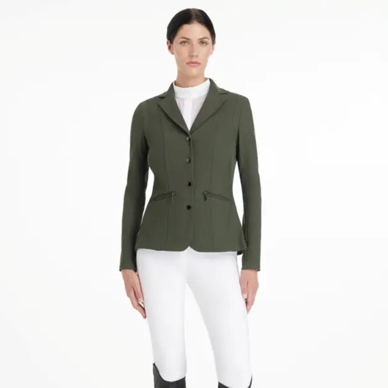 LeMieux Jessica Mesh Show Jacket - Pine Green-3