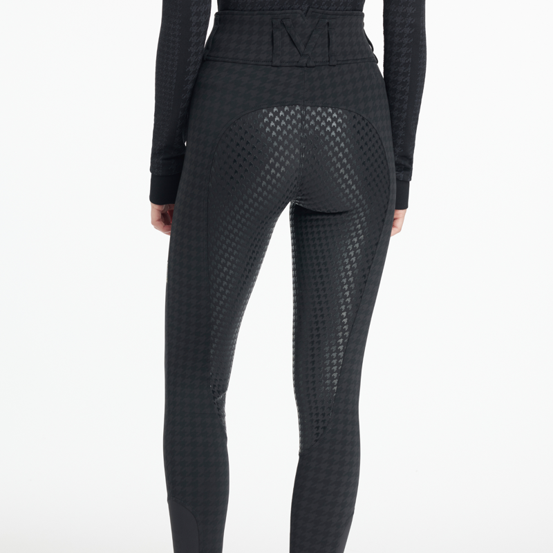 LeMieux Aspen Houndstooth Bregging - Black-2