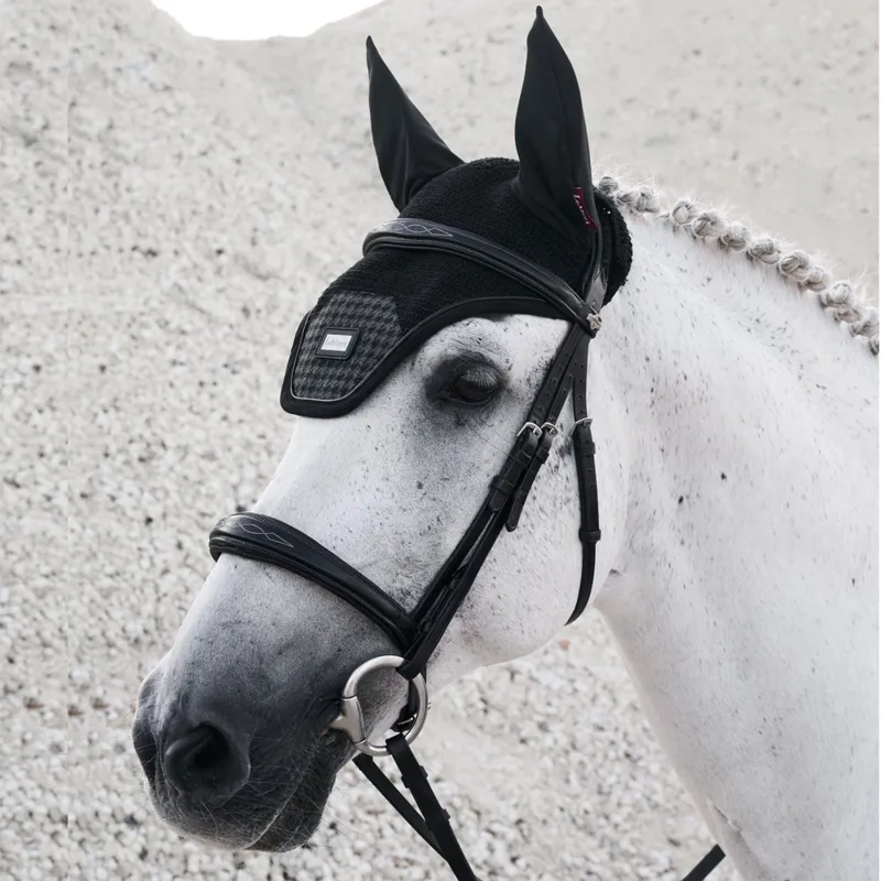 LeMieux Aspen Fly Hood - Houndstooth-1