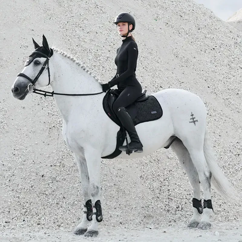 LeMieux Aspen Close Contact Square - Houndstooth-2