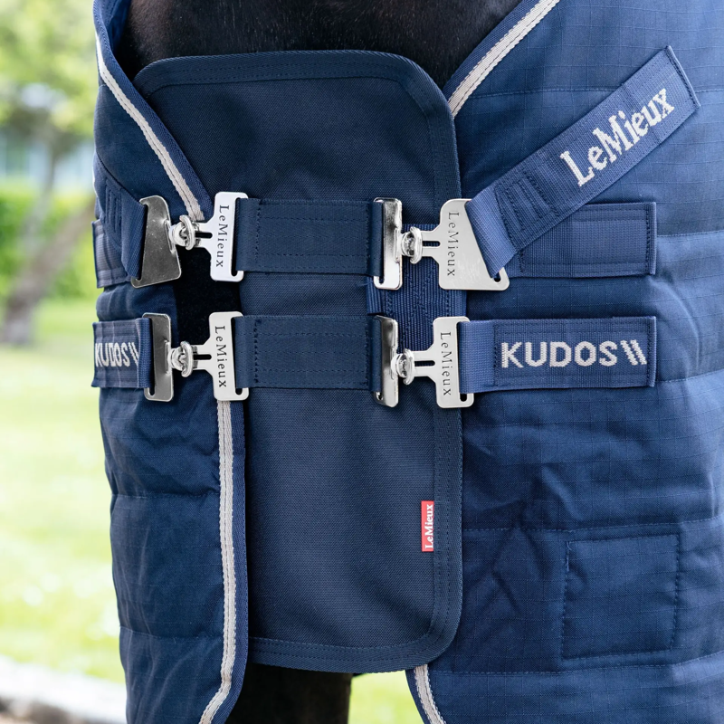 LeMieux Rug Chest Extender - Navy-3