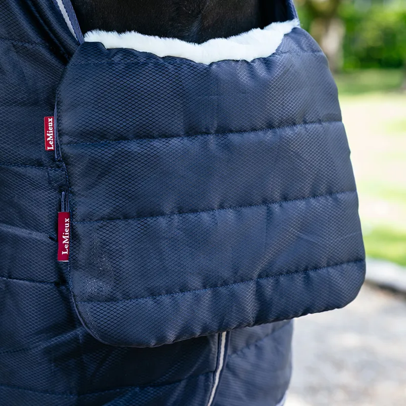 LeMieux Chest Protection Pad - Navy-2