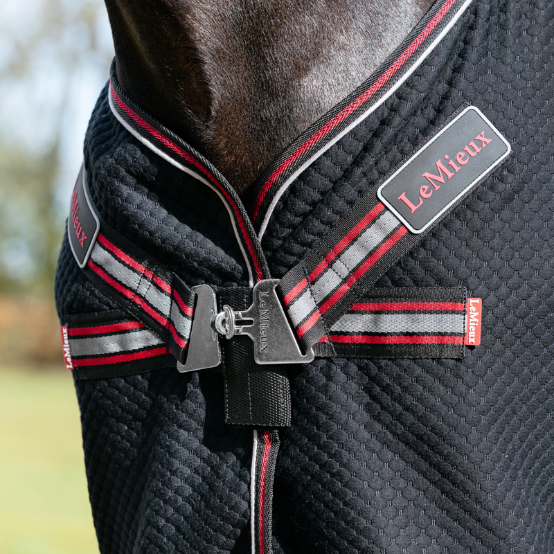 LeMieux Kudos Bamboo Cooler - Black-1