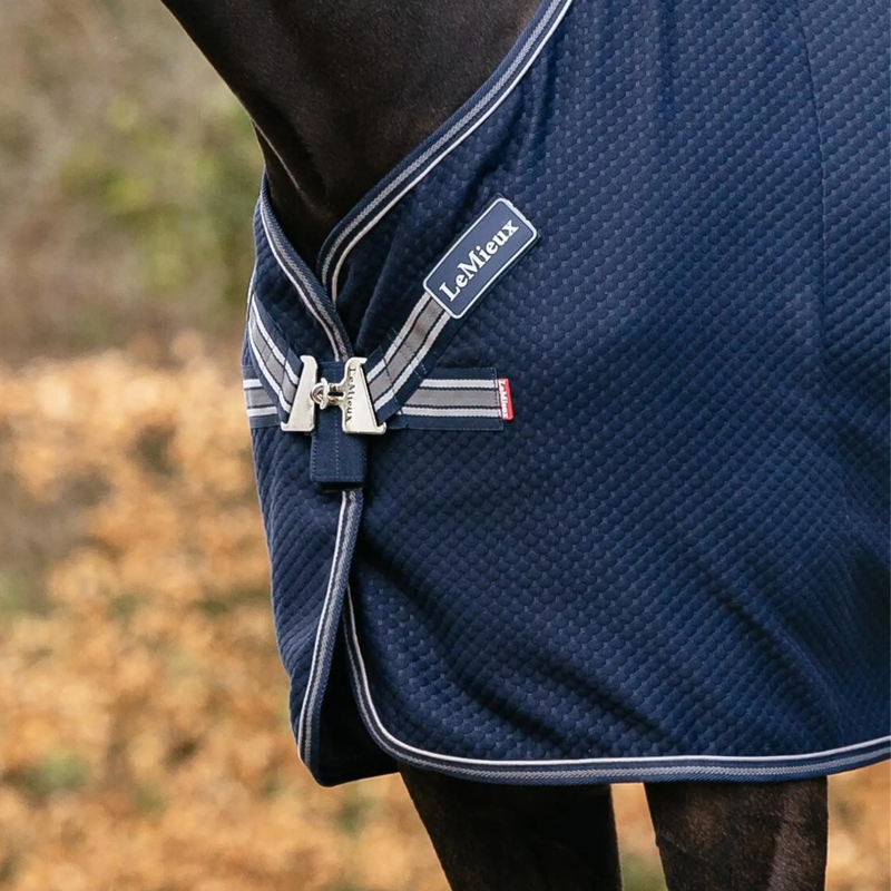 LeMieux Kudos Bamboo Cooler - Navy-1