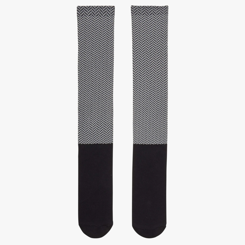 LeMieux Aspen Socks - Herringbone Black-1