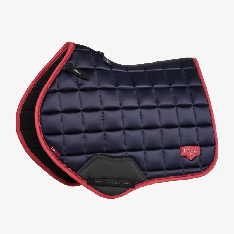 LeMieux Loire Classic Close Contact Square - Navy/Cranberry