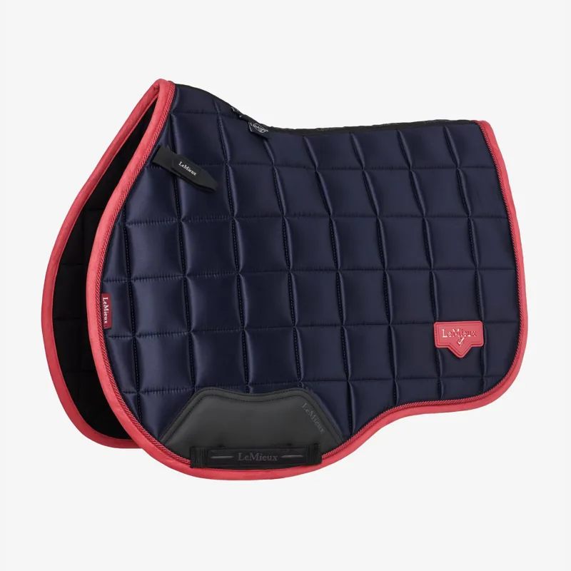 LeMieux Loire Classic GP Square - Navy/Cranberry