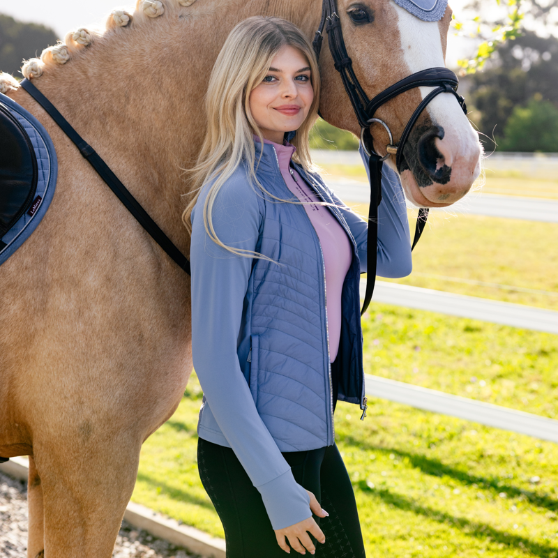 LeMieux Ladies Juliette Jacket - Powder Blue-6