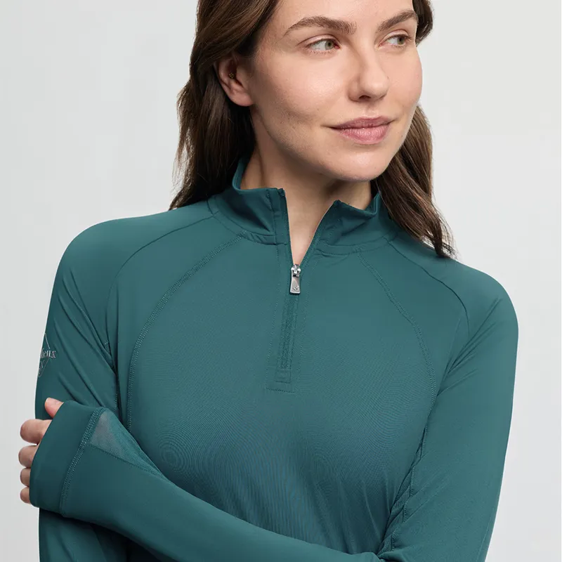 LeMieux Ladies Halle Lightweight Base Layer - Jungle-1