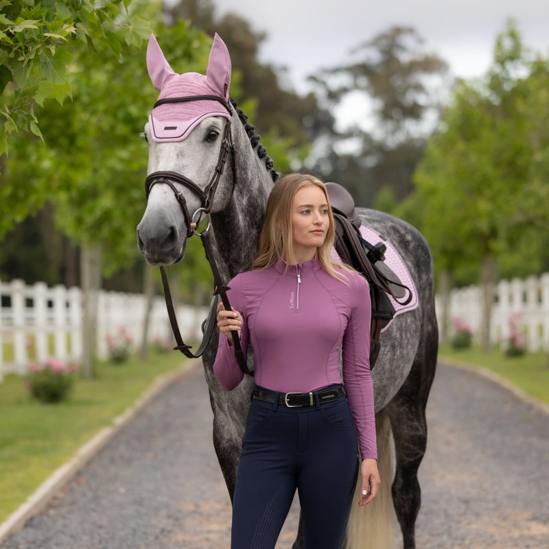 LeMieux Ladies Classique Base Layer - Mallow-4