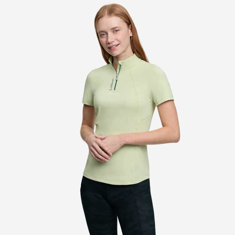 LeMieux Ladies Classique Short Sleeve Base Layer - Macaron-1