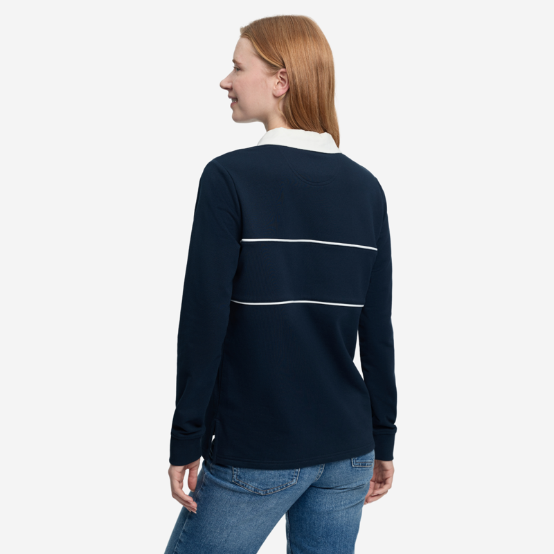 LeMieux Ladies Rochelle Rugby Shirt - Navy-2