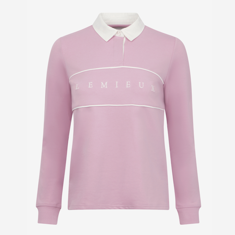 LeMieux Ladies Rochelle Rugby Shirt - Fondant