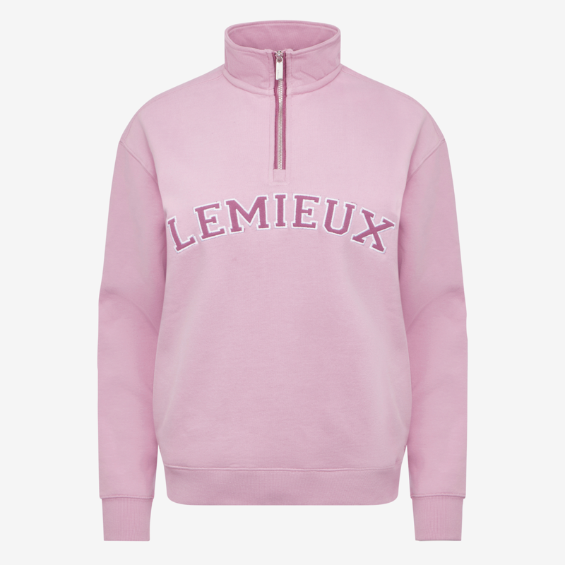 LeMieux Ladies Kelsie Quarter Neck Sweat - Fondant