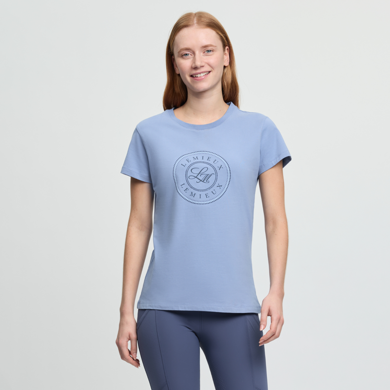 LeMieux Ladies Classique T-Shirt - Powder Blue-1