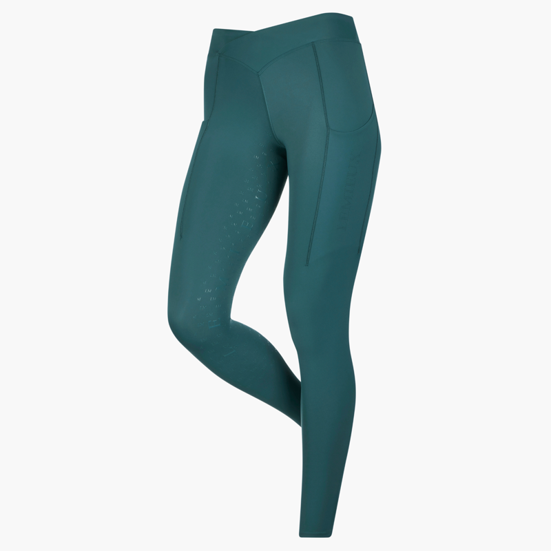 LeMieux Ladies Simone Cross Over Half Seat Pull On - Jungle