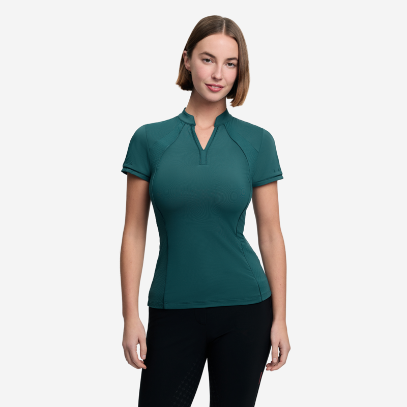 LeMieux Ladies Lisa Mesh Base Layer - Jungle-1