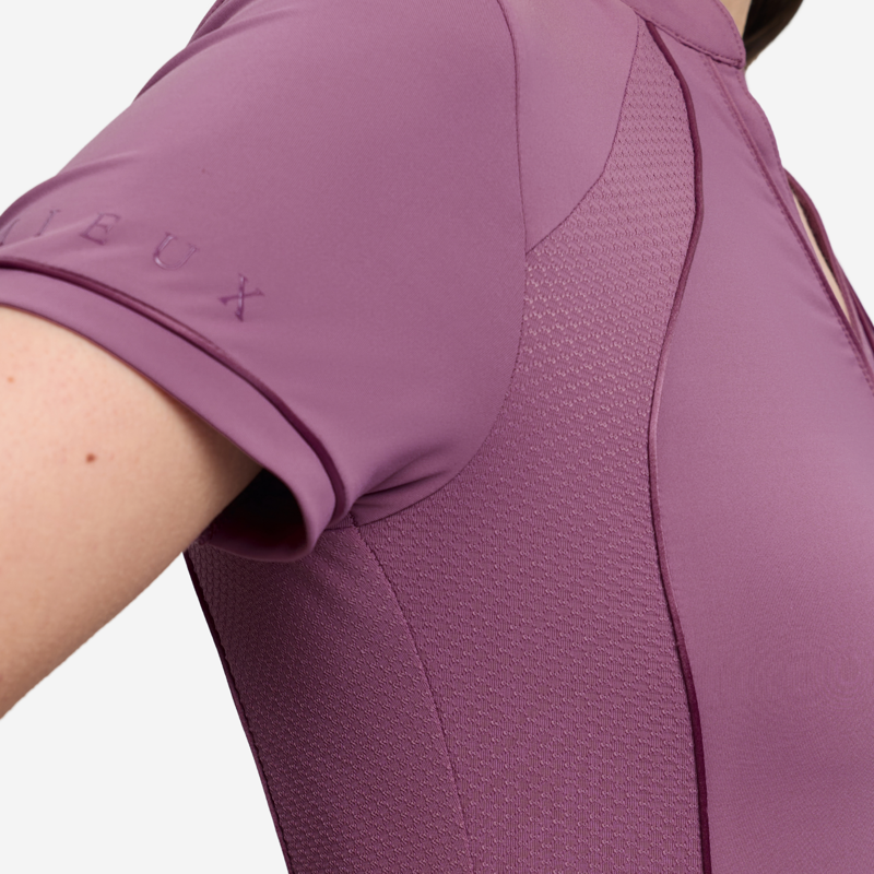 LeMieux Ladies Lisa Mesh Base Layer - Mallow-3