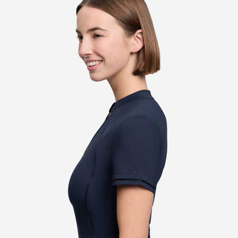 LeMieux Ladies Lisa Mesh Base Layer - Navy-3