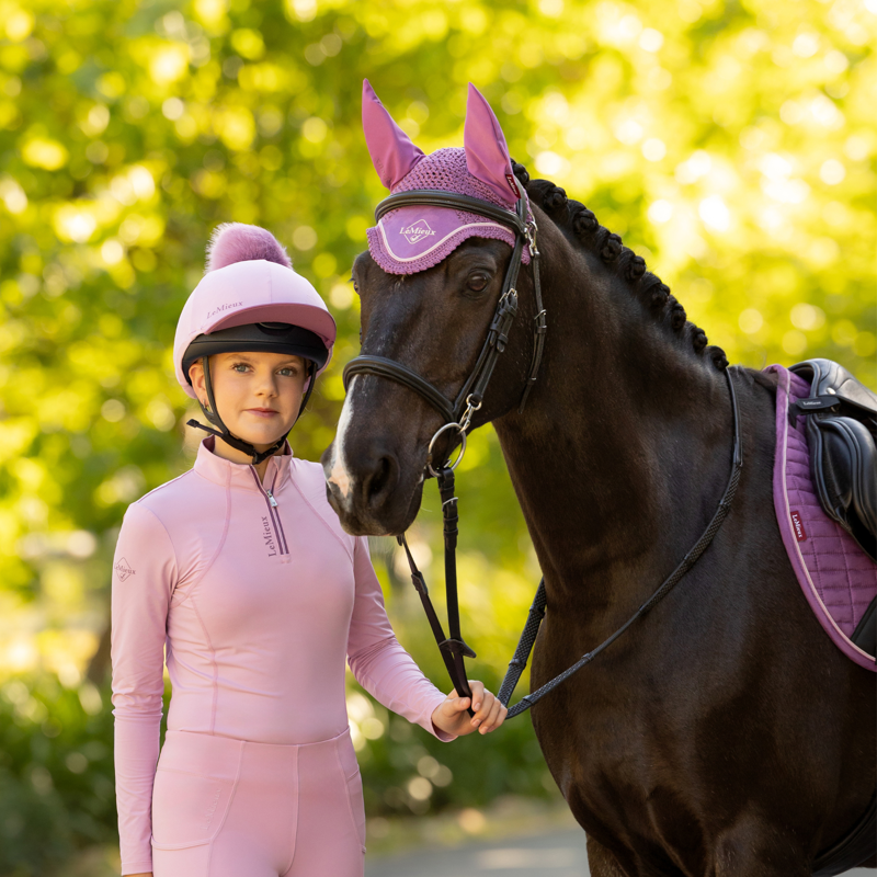 LeMieux Classic Fly Hood - Mallow-2