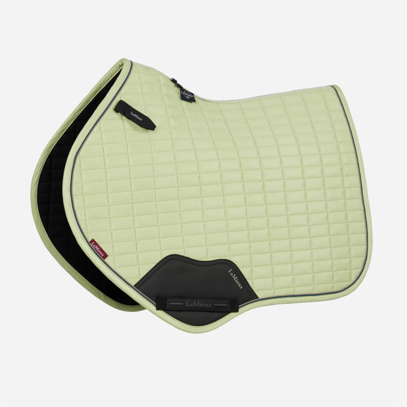 LeMieux Suede Close Contact Square - Macaron