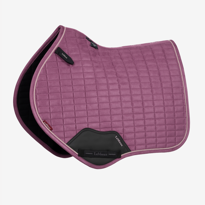 LeMieux Suede Close Contact Square - Mallow