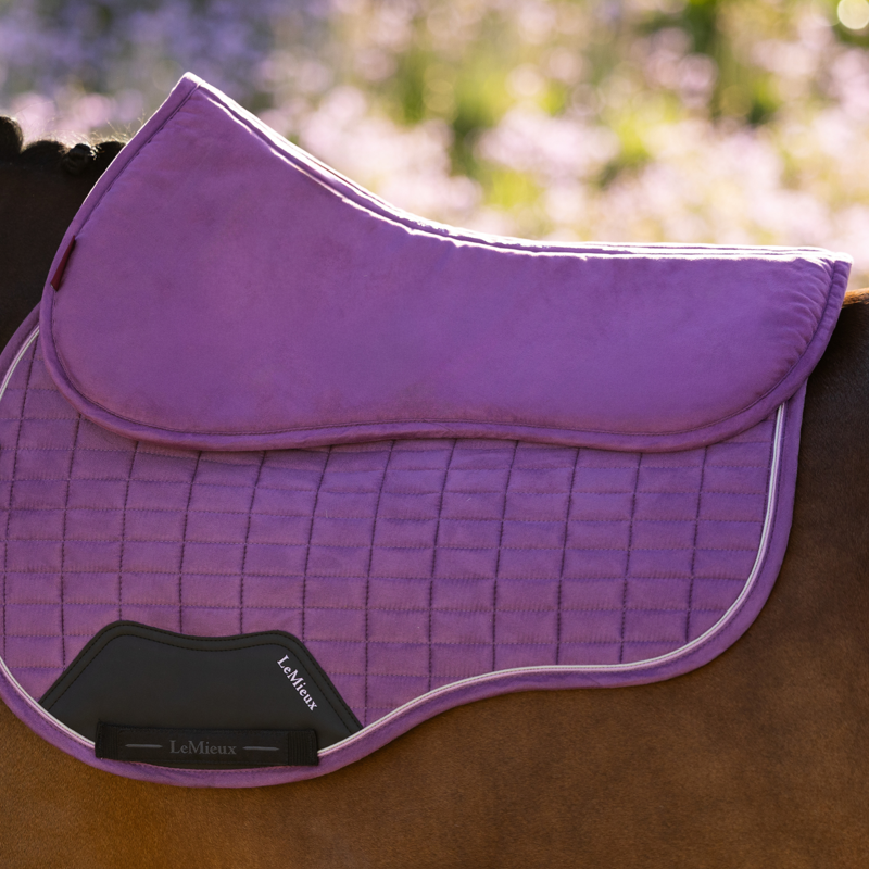 LeMieux Suede Half Pad - Mallow