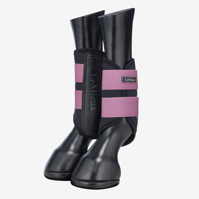 LeMieux Air-Tek Grafter Brushing Boots - Mallow-2