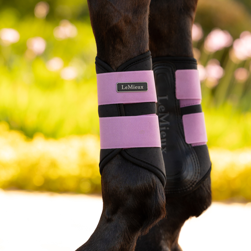 LeMieux Air-Tek Grafter Brushing Boots - Mallow-4