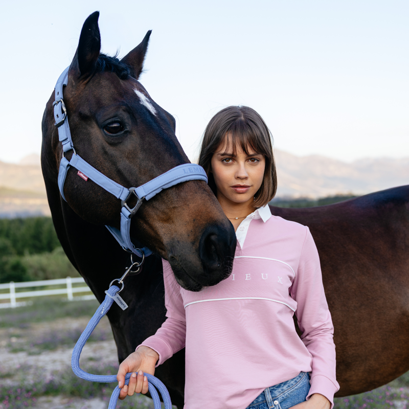 LeMieux Essence Headcollar - Powder Blue-1