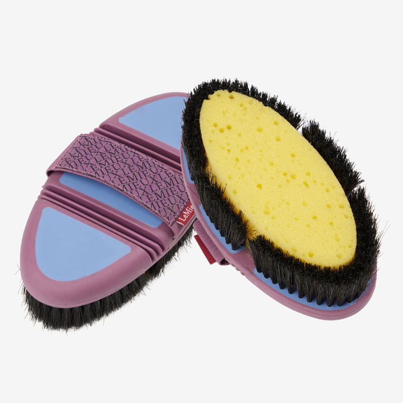 LeMieux Flexi Sponge Brush - Powder Blue/Mallow