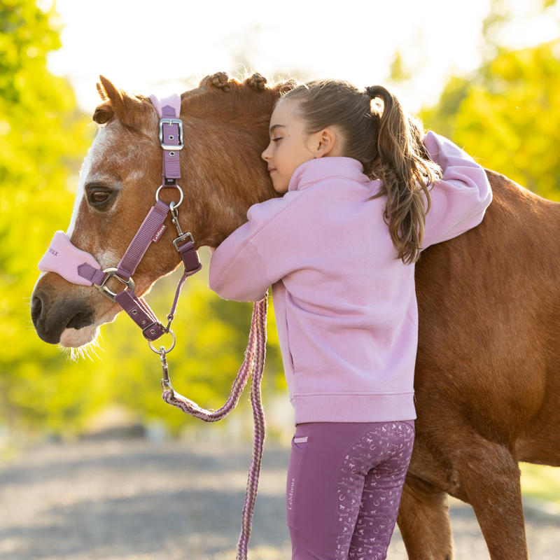 LeMieux Mini Quinn Quarter Zip Sweat - Fondant-6