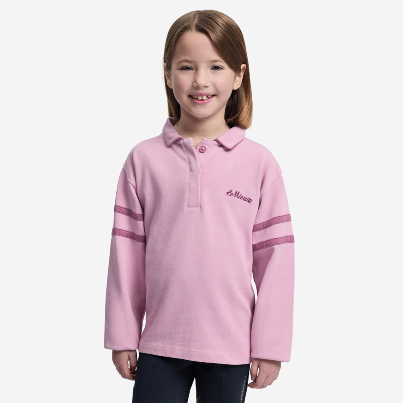 LeMieux Mini Robbie Rugby Shirt - Mallow-2